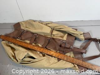 MaxSold Auction: Vintage Canvas & Leather Straitjacket Industrial / Medical Restraint Style - Hamilton (Ontario, Canada) SELLER MANAGED Estate Sale Online Auction - Park Street West