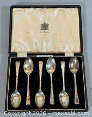 MaxSold Auction: Vintage STERLING SILVER Spoon Set - Hamilton (Ontario, Canada) SELLER MANAGED Estate Sale Online Auction - Park Street West