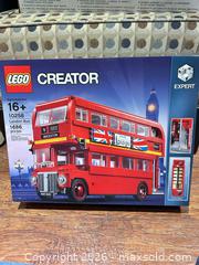 MaxSold Auction: BRAND NEW Sealed Set - LEGO 10258 London Bus Creator Expert 1686 pcs - Burlington (Ontario, Canada) SELLER MANAGED Downsizing Online Auction - Taylor Crescent