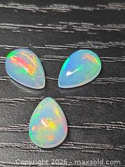 MaxSold Auction: AAA natural Jelly opal trio - Toronto (Ontario, Canada) PARTNER MANAGED Reseller Online Auction - Gerrard Street East