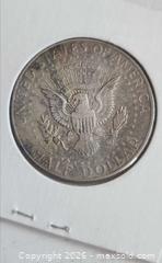 MaxSold Auction: 1964 USA President JOHN F KENNEDY Vintage Silver Half Dollar US Coin 12.50 grams - Mississauga (Ontario, Canada) SELLER MANAGED Downsizing Online Auction - Golden Orchard Drive (CONDO)