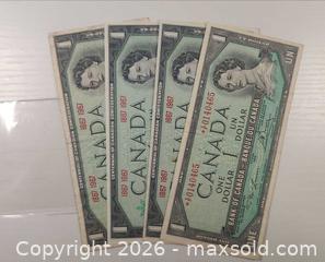 MaxSold Auction: 1967 Canadian one-dollar bills - Mississauga (Ontario, Canada) SELLER MANAGED Downsizing Online Auction - Golden Orchard Drive (CONDO)