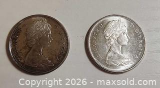 MaxSold Auction: TWO of 1966 Canada 50 Cents coins. SILVER 23.15 grams - Mississauga (Ontario, Canada) SELLER MANAGED Downsizing Online Auction - Golden Orchard Drive (CONDO)