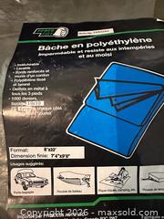 MaxSold Auction: Assorted Polyethylene Tarps (Blue & Green), Various Sizes - Acme (Alberta, Canada) PARTNER MANAGED Moving Online Auction - Township Road 292