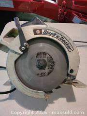 MaxSold Auction: Black & Decker Power Tools Lot: Circular Saw, Router, Sander - Acme (Alberta, Canada) PARTNER MANAGED Moving Online Auction - Township Road 292