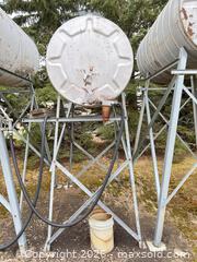 MaxSold Auction: Galvanized Steel Above-Ground Fuel/Oil Storage Tank (300 gal estimated) - Acme (Alberta, Canada) PARTNER MANAGED Moving Online Auction - Township Road 292