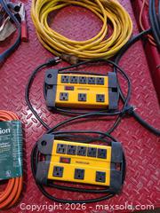 MaxSold Auction: Lot: Extension Cords, Power Strips, Trouble Lights & Cables - Acme (Alberta, Canada) PARTNER MANAGED Moving Online Auction - Township Road 292