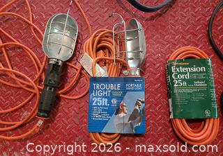 MaxSold Auction: Lot: Extension Cords, Power Strips, Trouble Lights & Cables - Acme (Alberta, Canada) PARTNER MANAGED Moving Online Auction - Township Road 292