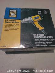 MaxSold Auction: Lot of 3 Corded Tools: Makita & Power Fist (Heat Tool, Drill, Impact) - Acme (Alberta, Canada) PARTNER MANAGED Moving Online Auction - Township Road 292