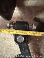 MaxSold Auction: Steel Black Tow Bar A-Frame Trailer Dolly(Reese), Cabinet & Bush Guard - Acme (Alberta, Canada) PARTNER MANAGED Moving Online Auction - Township Road 292