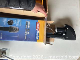 MaxSold Auction: TowingMaster Trailer Jacks - 12V Electric & Manual, 2500/1000 lb - Acme (Alberta, Canada) PARTNER MANAGED Moving Online Auction - Township Road 292