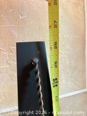 MaxSold Auction: Black and Bronze Metal Wall Sculpture, 24–36 in, Modern/Industrial - Frisco (Texas, USA) PARTNER MANAGED Downsizing Online Auction - Miramar Drive