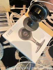 MaxSold Auction: Electronics Lot: Nest Security Camera, Cables, Power Banks & Accessories - Frisco (Texas, USA) PARTNER MANAGED Downsizing Online Auction - Miramar Drive