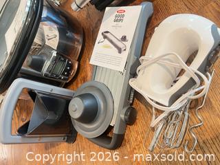 MaxSold Auction: Kitchen Small Appliances Lot: All-Clad, Cuisinart, Capresso, OXO - Frisco (Texas, USA) PARTNER MANAGED Downsizing Online Auction - Miramar Drive