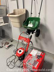 MaxSold Auction: Lot: Craftsman 2100 PSI Electric Pressure Washer & 2 Spreaders - Frisco (Texas, USA) PARTNER MANAGED Downsizing Online Auction - Miramar Drive