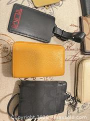 MaxSold Auction: Lot of 13 Assorted Wallets, Card Holders & Small Accessories - Frisco (Texas, USA) PARTNER MANAGED Downsizing Online Auction - Miramar Drive