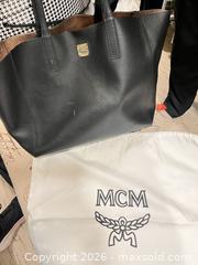 MaxSold Auction: MCM Tote & TUMI Briefcase — Black Leather & Nylon - Frisco (Texas, USA) PARTNER MANAGED Downsizing Online Auction - Miramar Drive