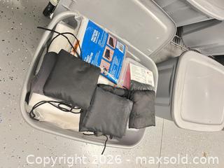 MaxSold Auction: Mixed Garden Tarps, Moving Blankets & Faucet Protector - Frisco (Texas, USA) PARTNER MANAGED Downsizing Online Auction - Miramar Drive