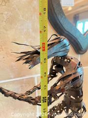 MaxSold Auction: Modern Abstract Figurative Iron Sculpture, 12–18 in - Frisco (Texas, USA) PARTNER MANAGED Downsizing Online Auction - Miramar Drive