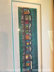 MaxSold Auction: Signed, Numbered Serigraph Framed Print — Row of Houses - Frisco (Texas, USA) PARTNER MANAGED Downsizing Online Auction - Miramar Drive