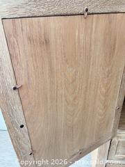 MaxSold Auction: Solid Wood Cabinet / Armoire with Drawers, Shelves & Mesh Doors - Frisco (Texas, USA) PARTNER MANAGED Downsizing Online Auction - Miramar Drive