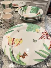 MaxSold Auction: Spode Floral Haven Dinnerware Assortment, Made in England - Frisco (Texas, USA) PARTNER MANAGED Downsizing Online Auction - Miramar Drive