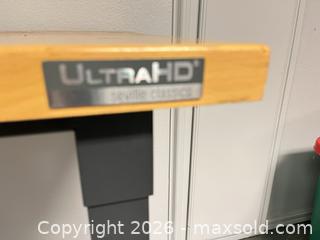 MaxSold Auction: UltraHD / Seville Classics Solid Wood Top Workbench with Metal Frame - Frisco (Texas, USA) PARTNER MANAGED Downsizing Online Auction - Miramar Drive
