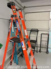 MaxSold Auction: Werner lot: ladders, step stool, hand truck & folding cart - Frisco (Texas, USA) PARTNER MANAGED Downsizing Online Auction - Miramar Drive