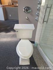 MaxSold Auction: Kohler Two-Piece Elongated White Toilet, Vitreous China - Voorhees Township (New Jersey, USA) SELLER MANAGED Commercial Liquidation Online Auction - Centennial Boulevard