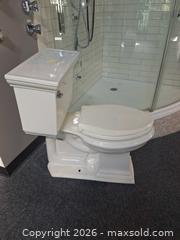 MaxSold Auction: Kohler Two-Piece Elongated White Toilet, Vitreous China - Voorhees Township (New Jersey, USA) SELLER MANAGED Commercial Liquidation Online Auction - Centennial Boulevard