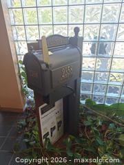 MaxSold Auction: Whitehall Bronze/Dark Brown Post-Mounted Metal Mailbox - Voorhees Township (New Jersey, USA) SELLER MANAGED Commercial Liquidation Online Auction - Centennial Boulevard