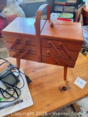 MaxSold Auction: Euro-Pro Sewing Machine & Sewing Box multi-drawer  - Greater Napanee (Ontario, Canada) PARTNER MANAGED Downsizing Online Auction - County Road 11