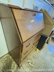 MaxSold Auction: Secretary Desk 1960s  - Greater Napanee (Ontario, Canada) PARTNER MANAGED Downsizing Online Auction - County Road 11