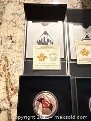 MaxSold Auction: 2016 Royal Canadian Mint $10 Silver Batman v Superman Coins all 4 coins in a complete box  - Cambridge (Ontario, Canada) SELLER MANAGED Downsizing Online Auction - Mcnichol Drive