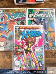 MaxSold Auction: Lot of 3 Vintage Marvel Comics incl. The Uncanny X?Men & The Punisher - Cambridge (Ontario, Canada) SELLER MANAGED Downsizing Online Auction - Mcnichol Drive