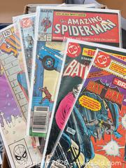 MaxSold Auction: Lot of over 100 Single-Issue Comics - DC & Marvel - Cambridge (Ontario, Canada) SELLER MANAGED Downsizing Online Auction - Mcnichol Drive