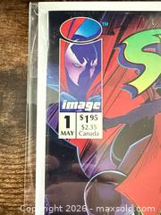 MaxSold Auction: Spawn #1 (Image Comics, May 1992) Todd McFarlane cover - Cambridge (Ontario, Canada) SELLER MANAGED Downsizing Online Auction - Mcnichol Drive