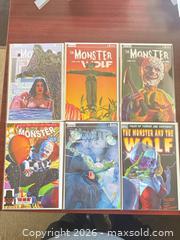 MaxSold Auction: The Monster and the Wolf #1 — Keenspot (50 + copies, variant covers) - Cambridge (Ontario, Canada) SELLER MANAGED Downsizing Online Auction - Mcnichol Drive