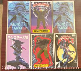 MaxSold Auction: The Monster and the Wolf #1 — Keenspot (50 + copies, variant covers) - Cambridge (Ontario, Canada) SELLER MANAGED Downsizing Online Auction - Mcnichol Drive