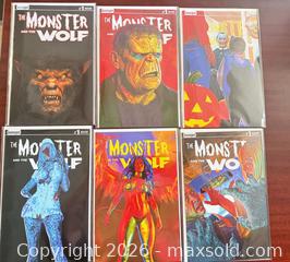 MaxSold Auction: The Monster and the Wolf #1 — Keenspot (50 + copies, variant covers) - Cambridge (Ontario, Canada) SELLER MANAGED Downsizing Online Auction - Mcnichol Drive