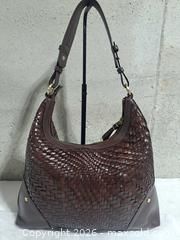 MaxSold Auction: Cole Haan Genevieve Woven Leather Hobo / Shoulder Bag - Markham (Ontario, Canada) SELLER MANAGED Downsizing Online Auction - Major Mackenzie Drive East