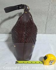 MaxSold Auction: Cole Haan Genevieve Woven Leather Hobo / Shoulder Bag - Markham (Ontario, Canada) SELLER MANAGED Downsizing Online Auction - Major Mackenzie Drive East