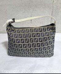 MaxSold Auction: Fendi Zucchino Mini Bag - Markham (Ontario, Canada) SELLER MANAGED Downsizing Online Auction - Major Mackenzie Drive East