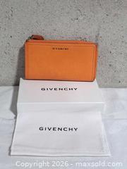 MaxSold Auction: Givenchy Chevre Zip Around Wallet - Markham (Ontario, Canada) SELLER MANAGED Downsizing Online Auction - Major Mackenzie Drive East