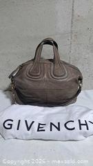 MaxSold Auction: Givenchy Lambskin Nightingale Large 2-Way Bag  - Markham (Ontario, Canada) SELLER MANAGED Downsizing Online Auction - Major Mackenzie Drive East