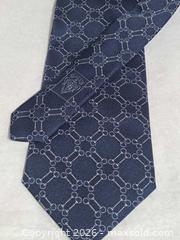 MaxSold Auction: Gucci Horsebit Jacquard Silk Tie - Markham (Ontario, Canada) SELLER MANAGED Downsizing Online Auction - Major Mackenzie Drive East