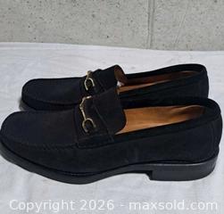 MaxSold Auction: Gucci Men's Suede Horsebit Loafers (USA 12.5) (UK 11.5) Standard  - Markham (Ontario, Canada) SELLER MANAGED Downsizing Online Auction - Major Mackenzie Drive East