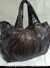 MaxSold Auction: Gucci Python Hysteria Large Tote Tom Ford Erra  - Markham (Ontario, Canada) SELLER MANAGED Downsizing Online Auction - Major Mackenzie Drive East