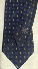 MaxSold Auction: Hermes Geometric Silk Jacquard Tie - Markham (Ontario, Canada) SELLER MANAGED Downsizing Online Auction - Major Mackenzie Drive East