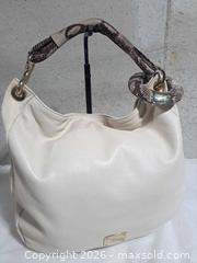 MaxSold Auction: Jimmy Choo Snakeskin Trim Sky Bangle Large Hobo Bag  - Markham (Ontario, Canada) SELLER MANAGED Downsizing Online Auction - Major Mackenzie Drive East